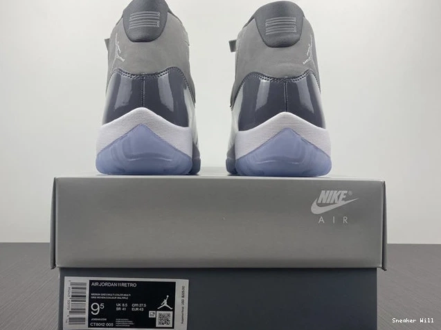 Cool 11 Retro GoAnywhere 378039-005 1070 Grey Jordan 0617